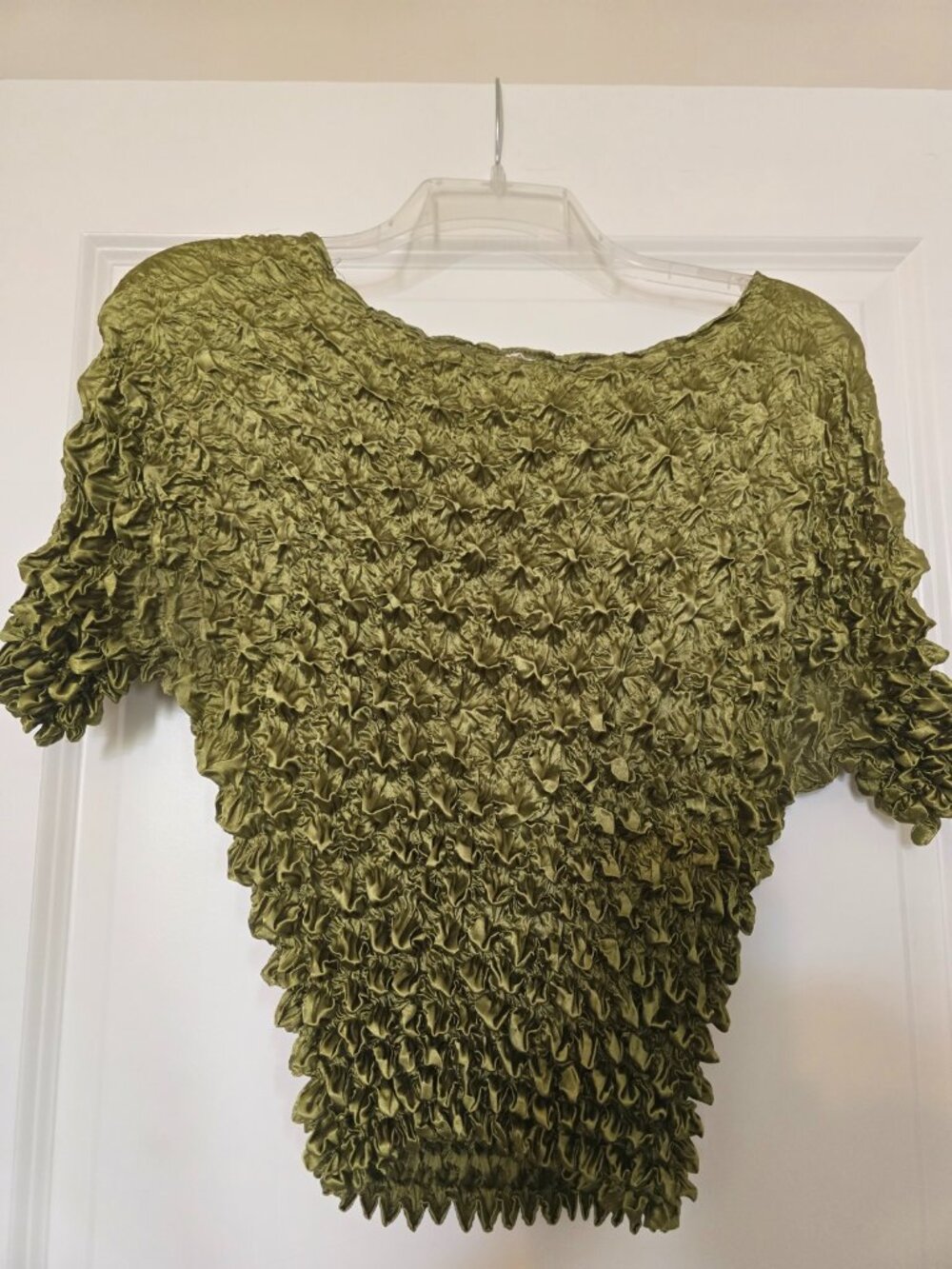 Lady's dress short sleeve top